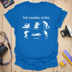 T-Shirt With Camera Sutra Photographer Pose Graphic
