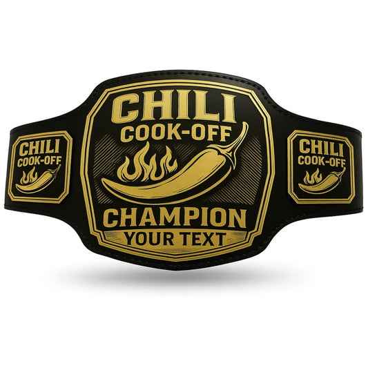 Chili Cook Off Championship Belt
