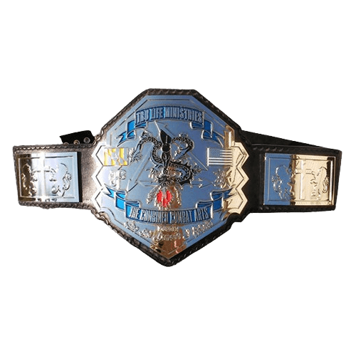 Combined Combat Arts True Life Ministries Championship belt