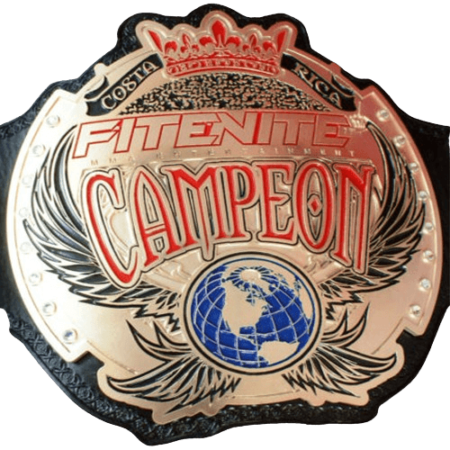 Fite Nite Costa Rica National Title Champion belt