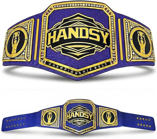 Custom Wrestling Championship Belt – HD Metal Engraving, Add Logo & Design for Award, Trophy, or Gift