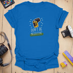 T-Shirt With Film Roll Design and Positive Message