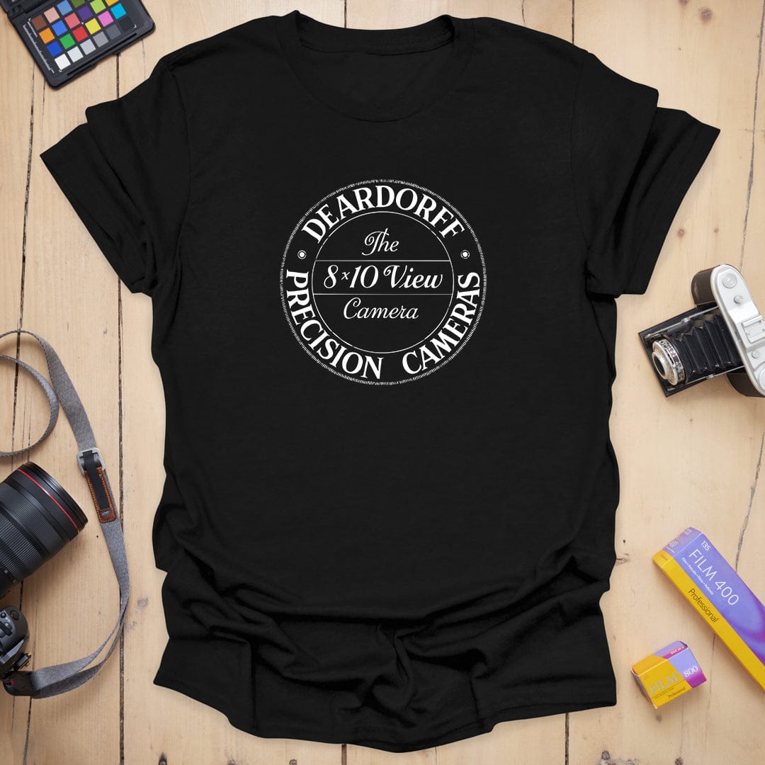 T-Shirt Inspired by the Deardorff 8x10 View Camera