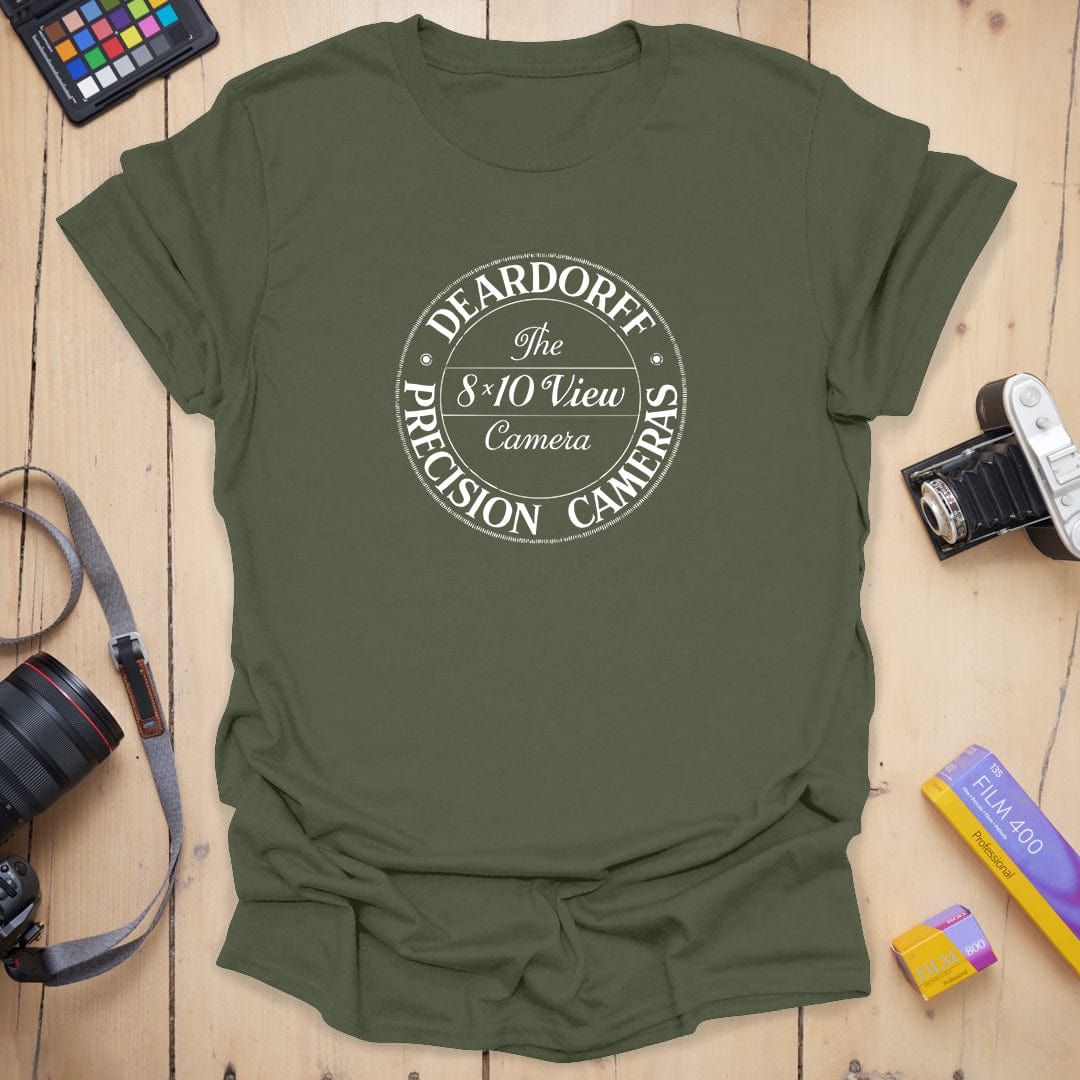 T-Shirt Inspired by the Deardorff 8x10 View Camera