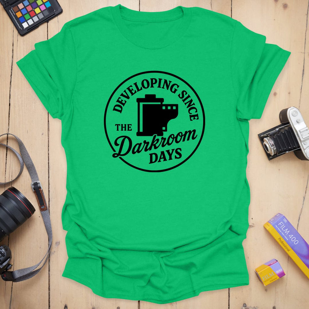 T-Shirt With Vintage Film Canister Design