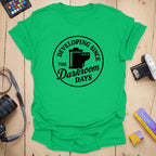 T-Shirt With Vintage Film Canister Design