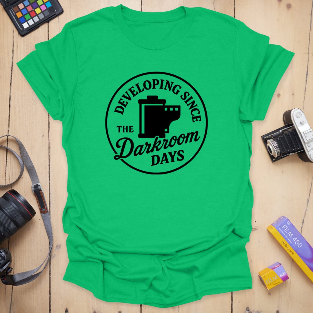 T-Shirt With Vintage Film Canister Design