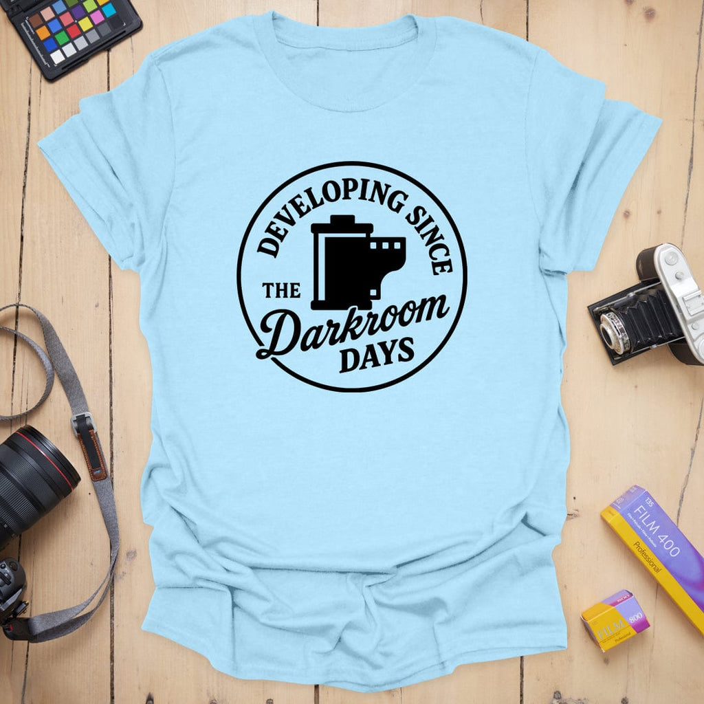 T-Shirt With Vintage Film Canister Design