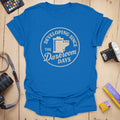 T-Shirt With Vintage Film Canister Design