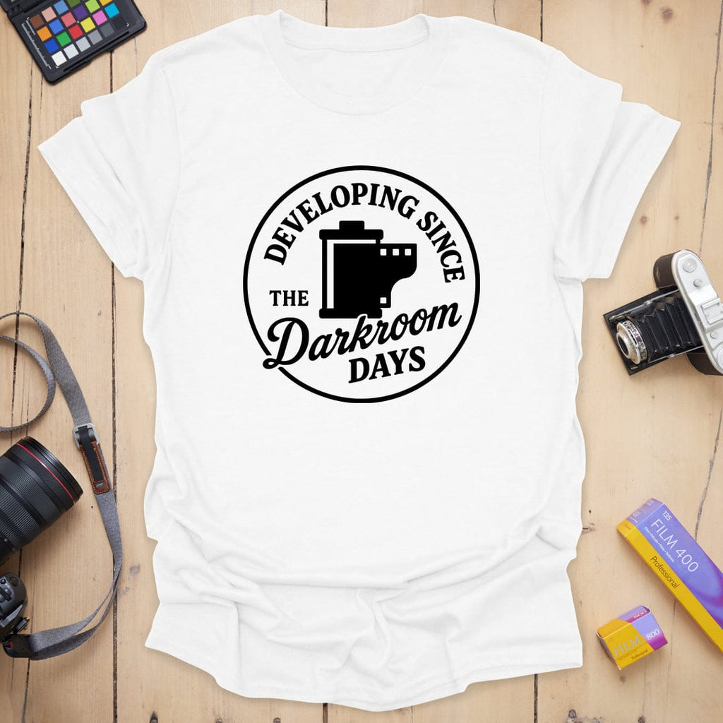 T-Shirt With Vintage Film Canister Design