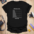 T-Shirt With Dark Histogram Photography Design