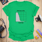 T-Shirt With Dark Histogram Photography Design