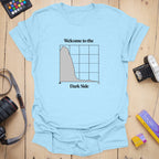 T-Shirt With Dark Histogram Photography Design