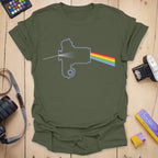 T-Shirt Dark Side of the Lens Album Art Graphic