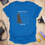 T-Shirt With Dark Histogram Photography Design