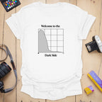 T-Shirt With Dark Histogram Photography Design