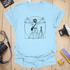 T-Shirt With Da Vinci-Inspired Photographer Design
