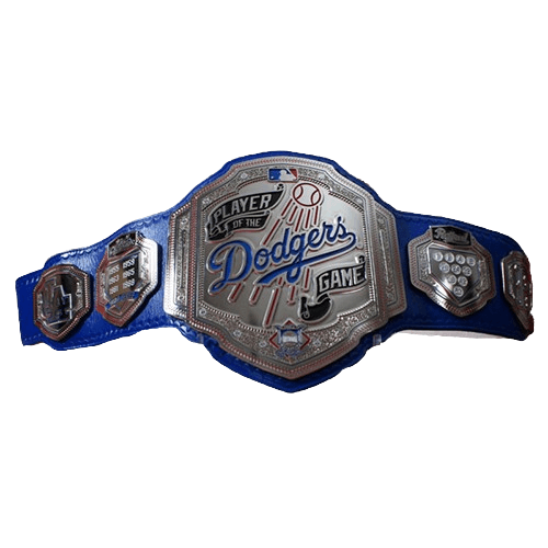 Dodgers Player of the Game Championship Belt