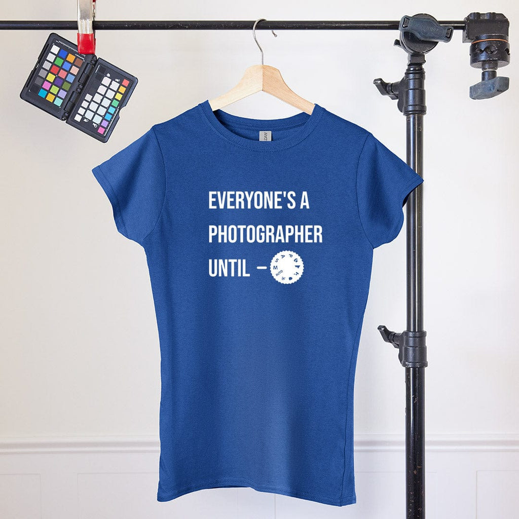 Women's T-Shirt: Photographer Humor Graphic
