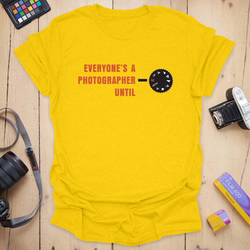 T-Shirt Everyone 2.0 Manual Mode Photographer Design