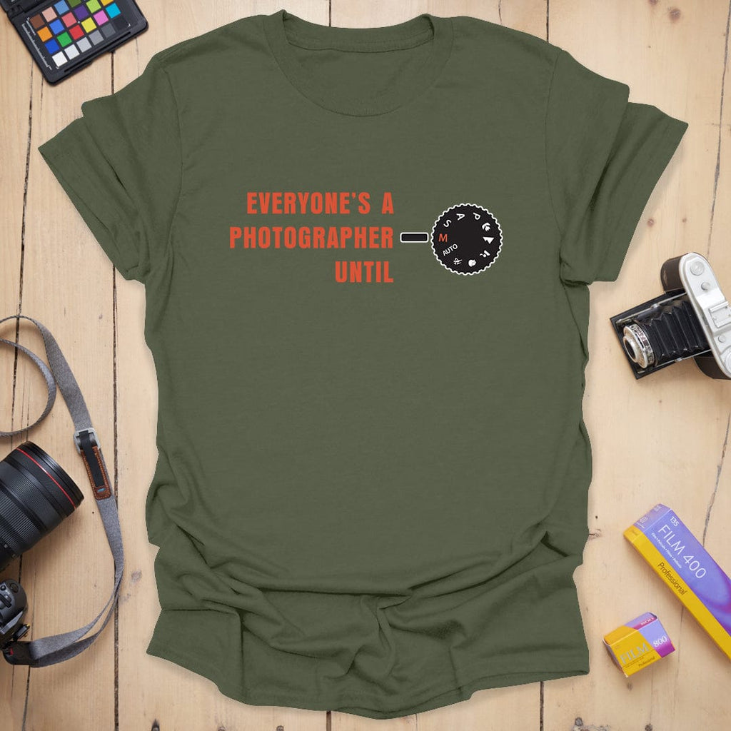 T-Shirt Everyone 2.0 Manual Mode Photographer Design
