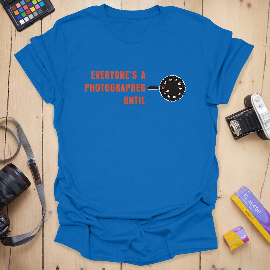 T-Shirt Everyone 2.0 Manual Mode Photographer Design