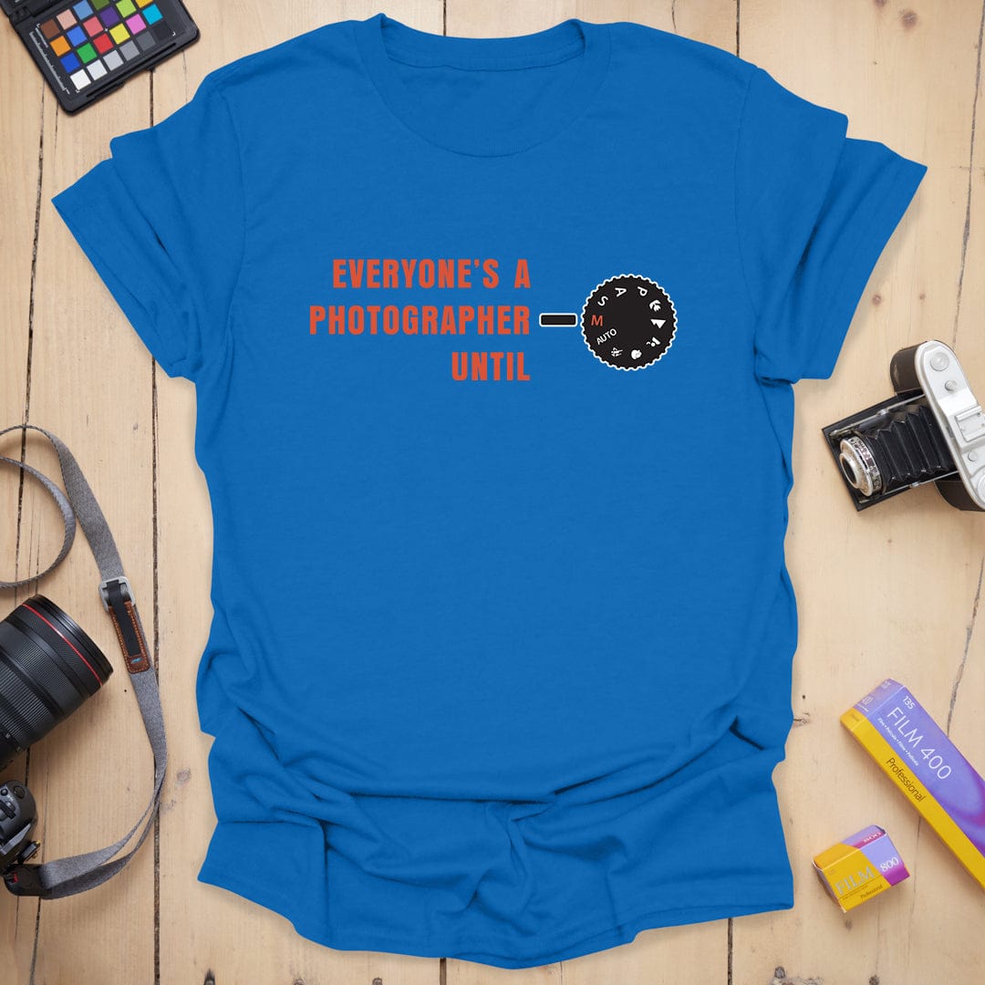 T-Shirt Everyone 2.0 Manual Mode Photographer Design