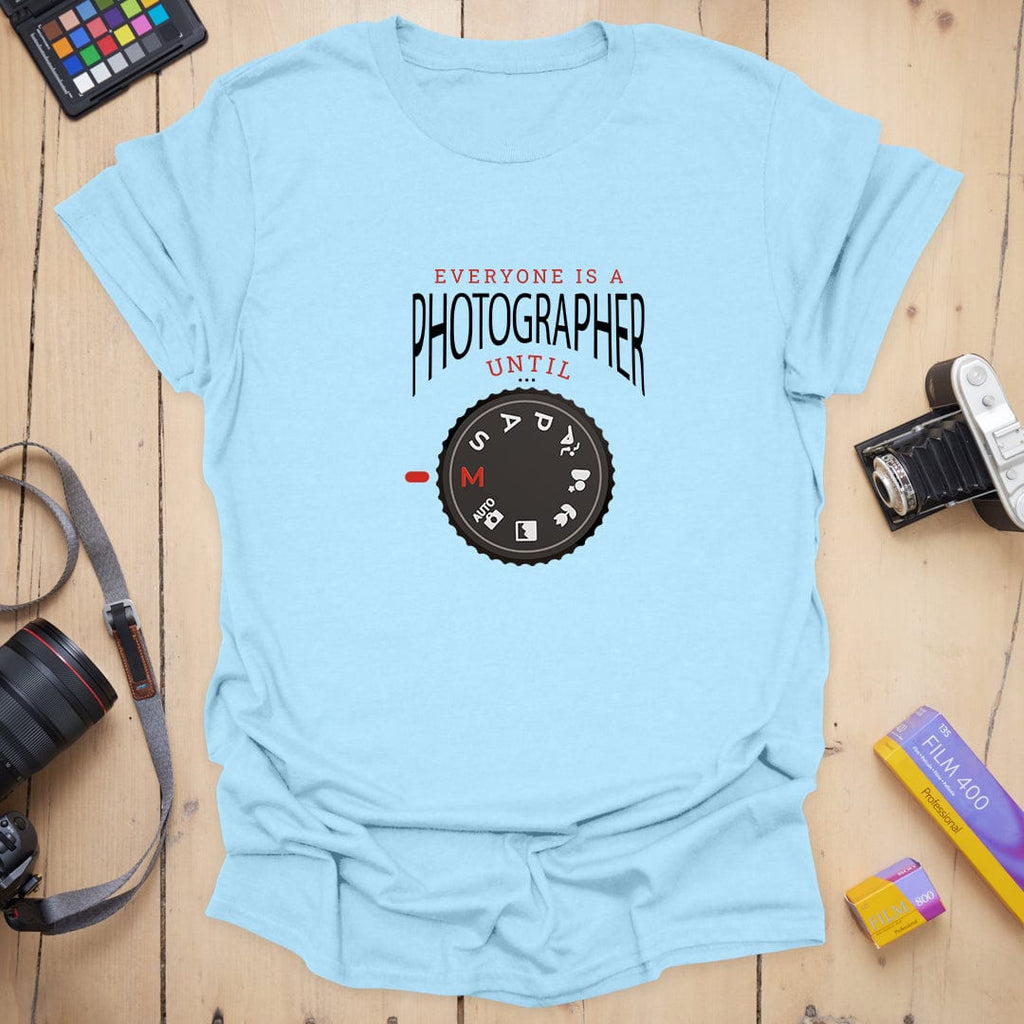 T-Shirt for Photographers Who Shoot in Manual
