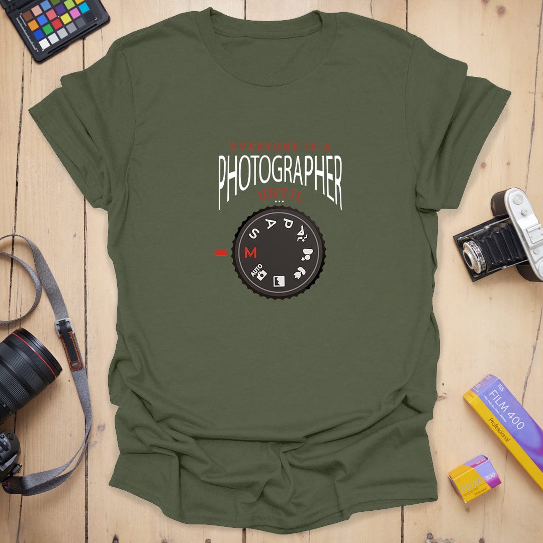 T-Shirt for Photographers Who Shoot in Manual