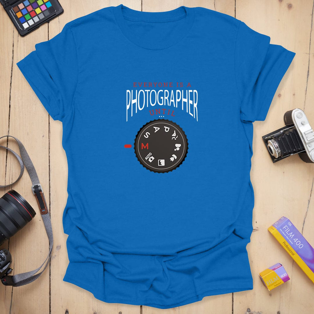 T-Shirt for Photographers Who Shoot in Manual