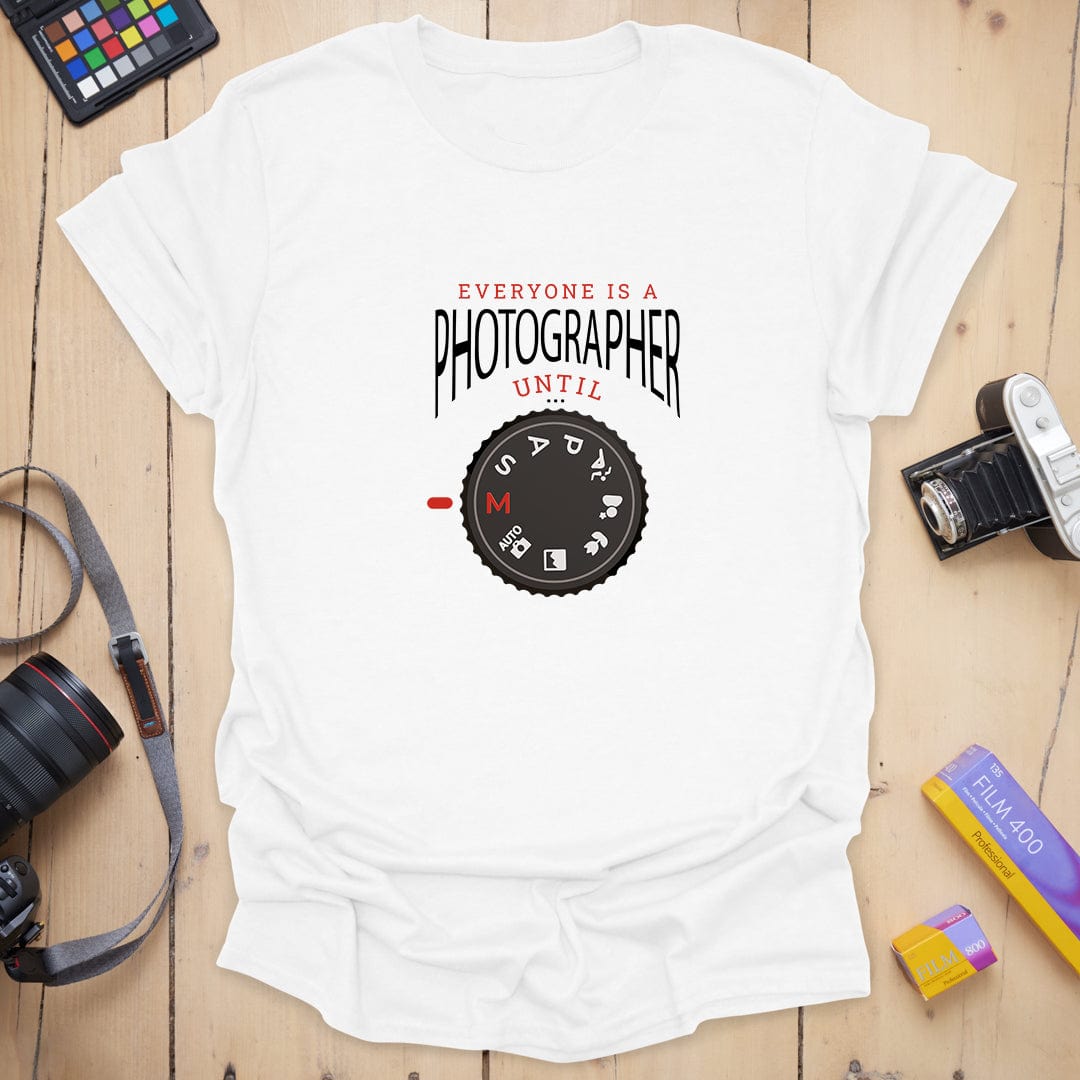 T-Shirt for Photographers Who Shoot in Manual
