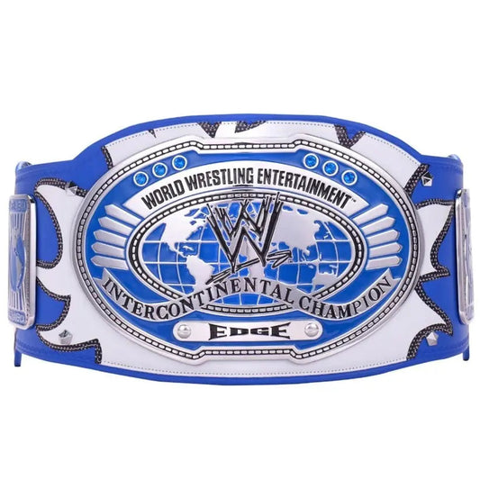 WWE Edge Intercontinental Title World Wrestling Entertainment Championship Belt Shops Gear Hikes