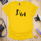 T-Shirt With F/64 Photography Design