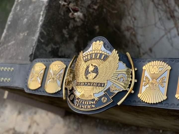 Championship Belt Dual-Plated CNC Winged Eagle Replica