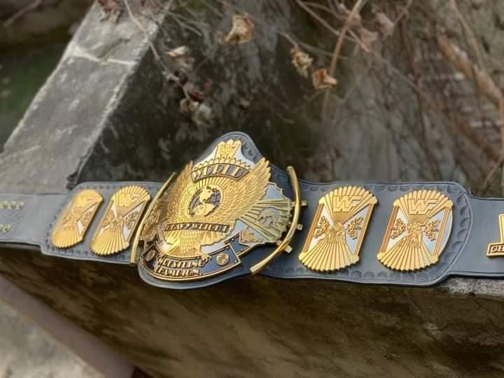 Championship Belt Dual-Plated CNC Winged Eagle Replica
