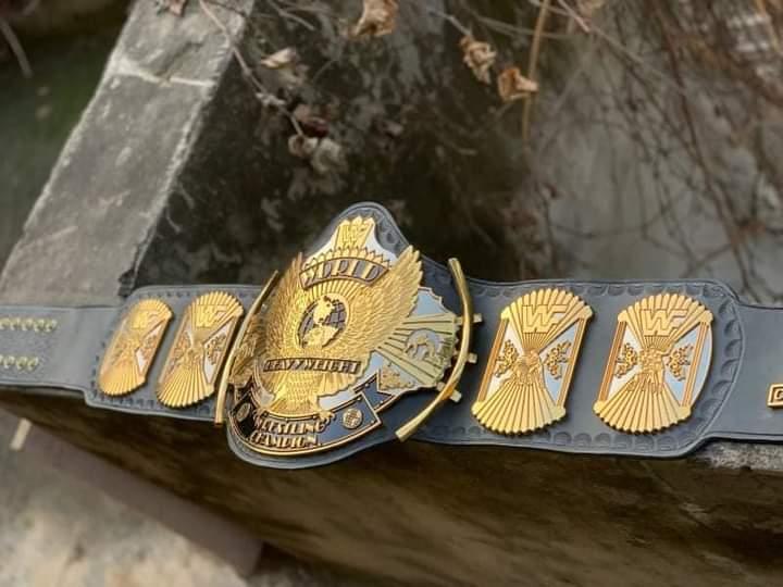 Championship Belt Dual-Plated CNC Winged Eagle Replica