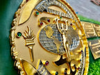 Championship Belt Big Green 3D CNC Replica