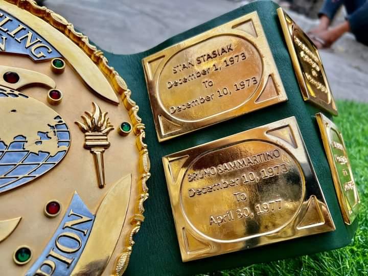 Championship Belt Big Green 3D CNC Replica