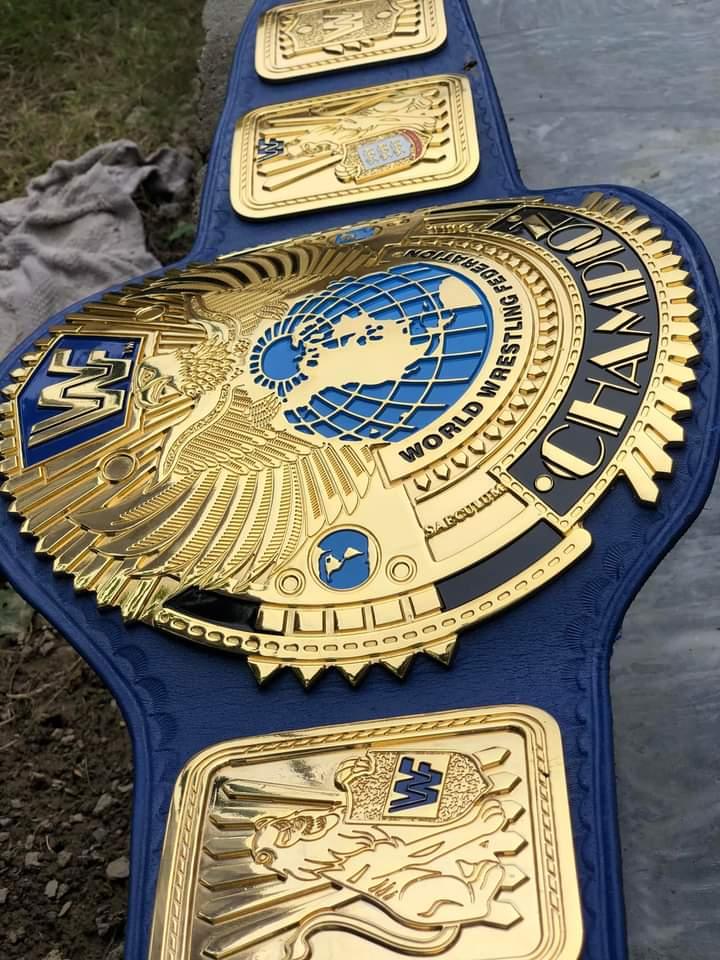 Championship Belt Big Eagle Attitude Era CNC HD Replica