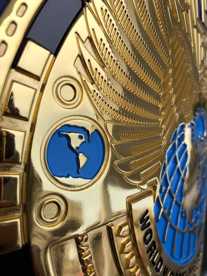 Championship Belt Big Eagle Attitude Era CNC HD Replica