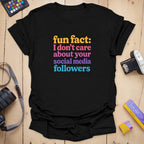 T-Shirt With Retro Fun Fact Graphic for Offline Souls