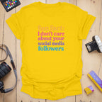 T-Shirt With Retro Fun Fact Graphic for Offline Souls