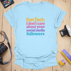 T-Shirt With Retro Fun Fact Graphic for Offline Souls