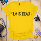 T-Shirt With Film Is Dead Digital Photography Design