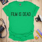 T-Shirt With Film Is Dead Digital Photography Design