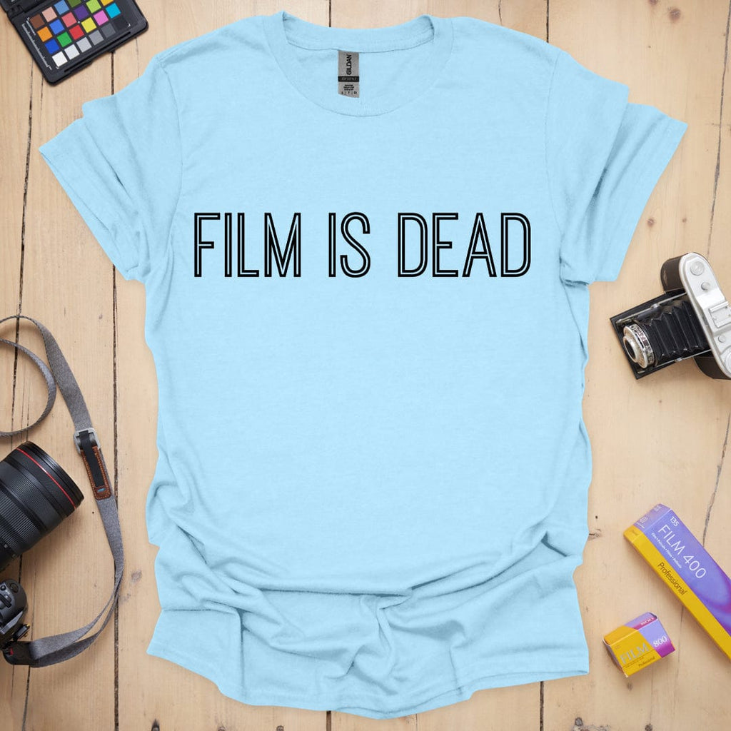 T-Shirt With Film Is Dead Digital Photography Design