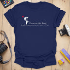 T-Shirt With a Focus on the Good Photography Design