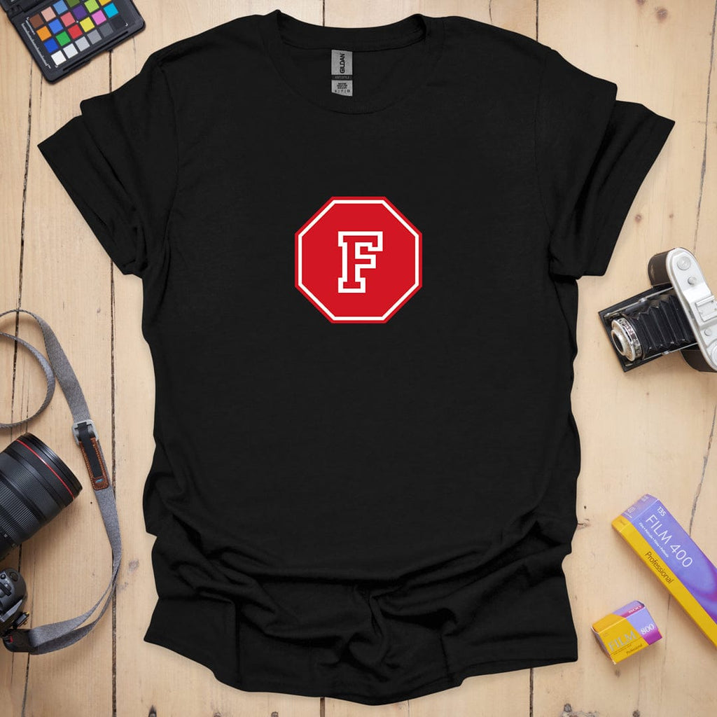 T-Shirt With F-Stop Sign Design for Photography Fans