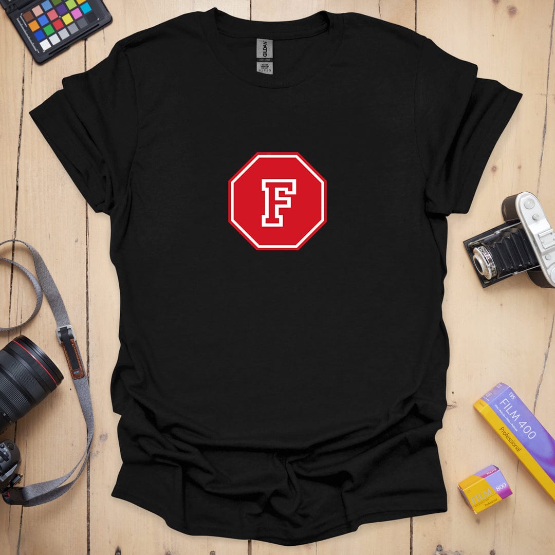 T-Shirt With F-Stop Sign Design for Photography Fans