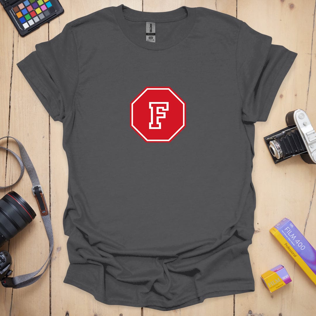 T-Shirt With F-Stop Sign Design for Photography Fans